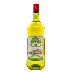 Dry White Wine 1.50 l. Targovishte, Bulgaria PET