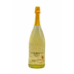 Sparkling wine Yostereich with gold pieces