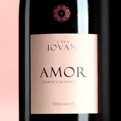 Пенливо вино Кава Розе Амур Резерва Брут Органик, Cava Jovani