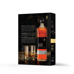 Blended Scotch Whisky John Barr Reserve Blend with 2 glasses