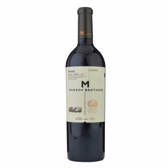 red wine Syrah Minkov Brothers 2022