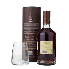 Rum Dos Maderas 5 + 5 PX Triple Aged + 1 glass in a tube