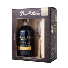 rum Dos Maderas 5+5 PX Triple Aged  Gift Set  + 1 glass + 1 coaster in a box
