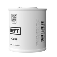 NEFT Vodka Mini White Barrel 100 ml