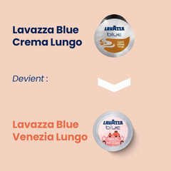 Coffee Tales of Italy Venezia Lungo BLUE Lavazza ( 100 capsules)