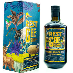 Rest & Be Tankful Isla Single Malt Scotch Whiskey Bruhladih 17yr. Single Cask No. R08-290/19/ 2004 0.70l.