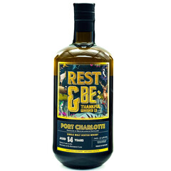 Rest & Be Thankful Isla Single Malt Scotch Whiskey Port Charlotte 14yr. Single Cask No. 1263/ 2009 Cask Strength