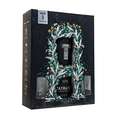 Liqueur based on herbal tea Original Tatratii + 2 Shot Glasses