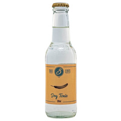 Non-alcoholic carbonated drink Dry Tonic 0.20 l. Three Cents Glass