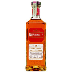 Irish Single Malt Whiskey Bushmills Malaga Cask Finish 14 years