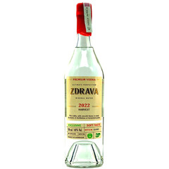 Zdrava Vintage Eco Vodka Batch 1 Harvest 2022