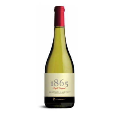 бяло вино Совиньон Блан Резерва 1865 2017г. 0,75л. Сан Педро, Чили /San Pedro 1865 Single Vineyard Sauvignon Blanc