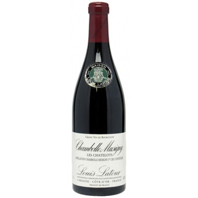 Червено вино Шамбол Мюзини Шатло 2010 г. 0,75 л. Луи Латур Франция