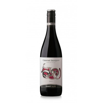 Червено вино Каберне Совиньон Свети Илия 2019г. 0,75л. Е.Миролио ~ България