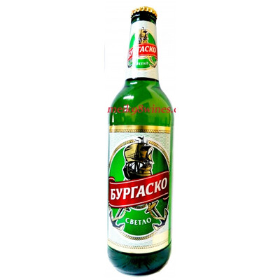 Beer Burgasko  0.50l. bottle