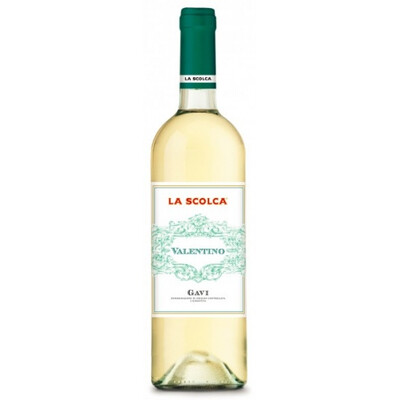 бяло вино Гави Валентино ДОКГ 2022г. 0,75 л. Ла Сколка, Италия