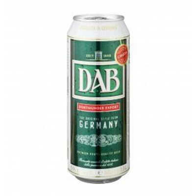 бира ДАБ 0,50л. кен, Германия