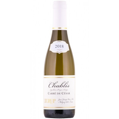бяло вино Шабли Каре Дьо Сезар 2019 г. 0,375 л. Домейн Жан Дюруп Пер е Фис , Франция