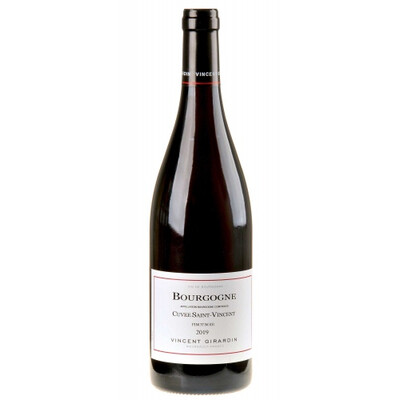 Червено вино Пино Ноар Кюве Сен-Винсен Бургон 2019г. 0,75л. Винсен Жирардин, Бургундия  ~ Франция