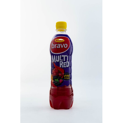 Fruit Drink Bravo Multired Forest Fruits 12% 0.50l.