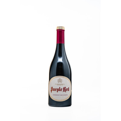 Червено вино Каберне Совиньон Пърпъл Ред 2016г. 0,75л. Александра Естейт