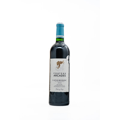 Червено вино шато Аркад Лангедок 2016г. 0,75л. Франция