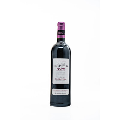 Bordeaux red wine 2017 0.75 l. Chateau Bois Pertuis