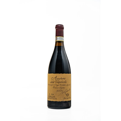 Red wine Amarone della Valpolicella Classico Reserve Sergio Zenato DOKG 2015. 0.75 l. Zenato