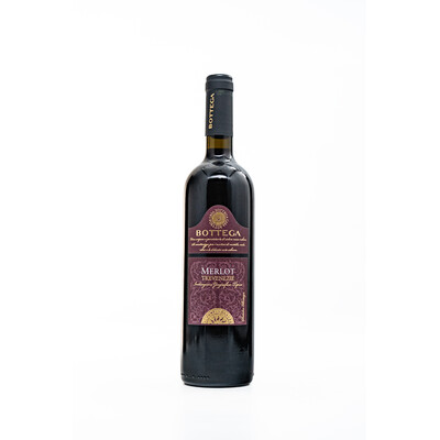 Red wine Merlot Tereveniecie IGP 2021. 0.75 l. Bottega