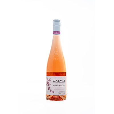 Rose d'Anjou wine 2022 0.75 l. Calve