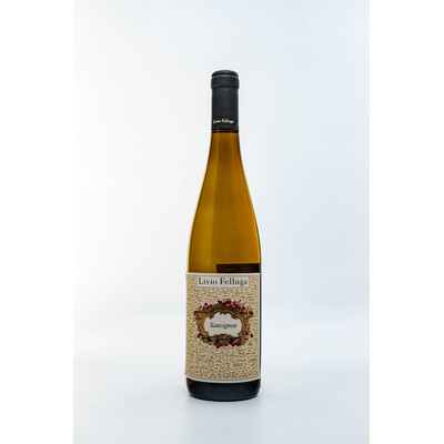white wine Sauvignon Blanc Friuli Colli Orientali DOC 2021. 0.75 l. Livio Felluga