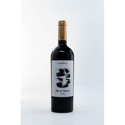 red wine Malbec Art e Amur 2021 0.75 l. Katarzyna Estate ~ Bulgaria