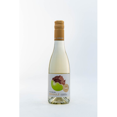 white wine Viognier and Chardonnay Bergoulet 2022. 0.375 l. Villa Melnik Bulgaria
