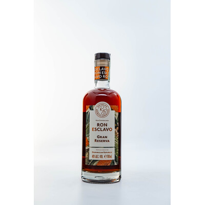 Esclavo Gran Reserva rum 0.70l. *1423 World Class* Dominican Republic *40% alc.