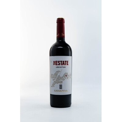red wine Cabernet Franc Di Estate 2020 0.75 l. Katarzyna Estate Bulgaria