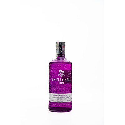 Handcrafted Gin Whitley Neil Rubaab & Ginger 0.70l.
