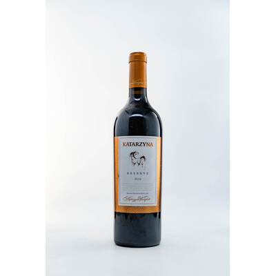 Red wine Cabernet Sauvignon and Merlot Reserve 2016. 0.75 l. Katarzyna Estate