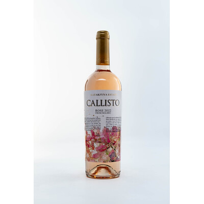 Rosе wine from Malbec Kalisto 2022. 0.75 l. Katarzyna Estate