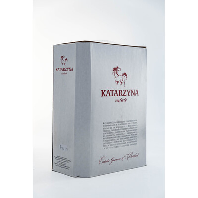 Rosе wine from Merlot and Malbec 2022. 3.0 l. Box Katarzyna Estate