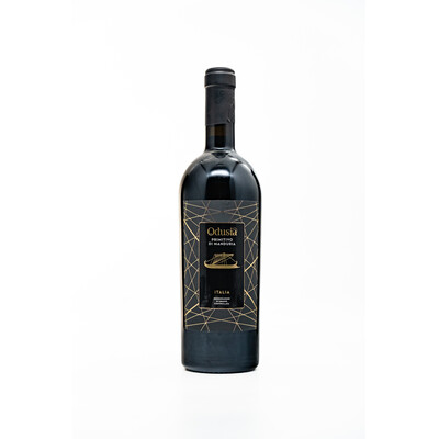 Red wine Primitivo di Manduria Odusia 2021. DOK 0.75l. Cantine da Agricola Capo Leuca, Lecce