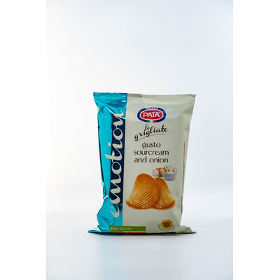 Potato chips Emotion Cream and Onion 150g. Pata