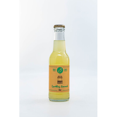 Non-alcoholic carbonated drink Sparkling Lemonade 0.20 l. Three Cents Glass