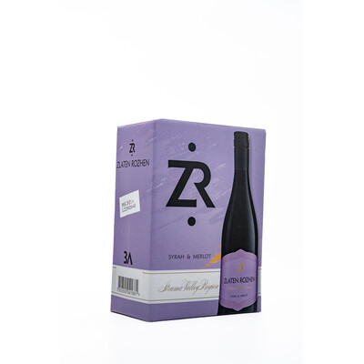 Red wine Syrah and Merlot 2021. 3.0 l. Zlaten Rozhen