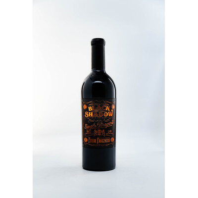 Red wine Black Shadow Zitara Single Vineyards 2019. 0.75 l. Four Friends Estate, village of Gorno Botevo