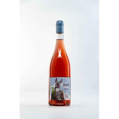 Вино Розе от Мавруд Хенд Мейд 2022г. 0,75л.Загрей