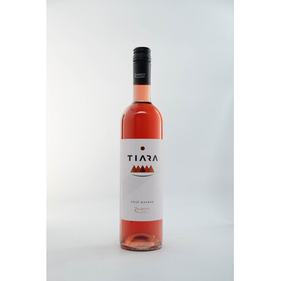 Органично вино Розе от Мавруд Тиара 2022г. 0,75л.Загрей Първомай