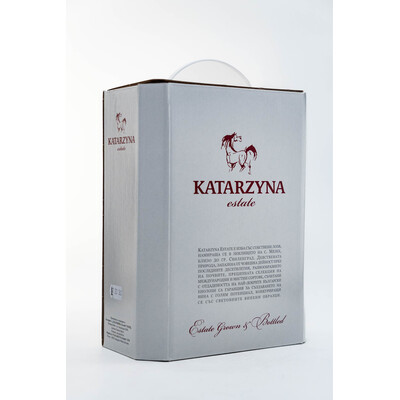 Merlot red wine 2022. 3.0 l. Katarzyna Estate