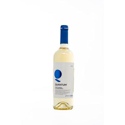 White wine Pinot Grigio and Chardonnay Quantum 2023. 0.75 l. Domain Boyar