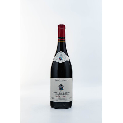 Red wine Cote de Rhône Reserve 2021. 0.75 l.  Famille Perrin