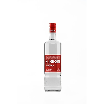 Vodka Jan Sobieski 100% Pure Grain 1.0l.